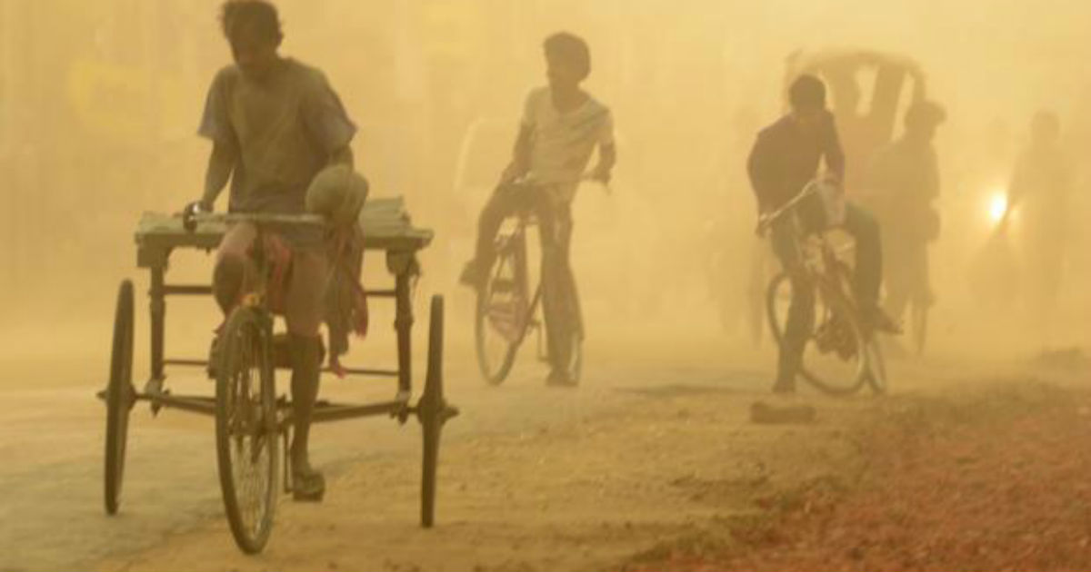 Dust storm in Rajasthan