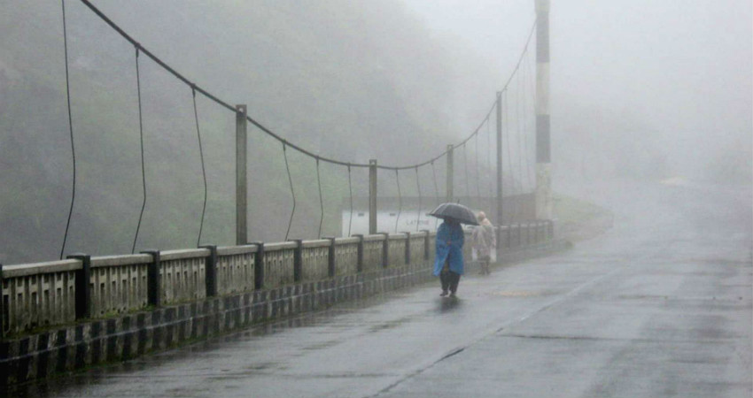 Rain in Northeast India