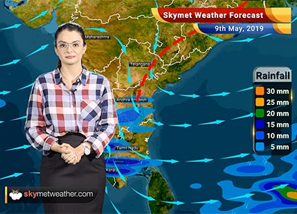 Weather Forecast May 9: Dry weather in Delhi and Central India, Andhra and Rayalaseema to receive pre-Monsoon showers