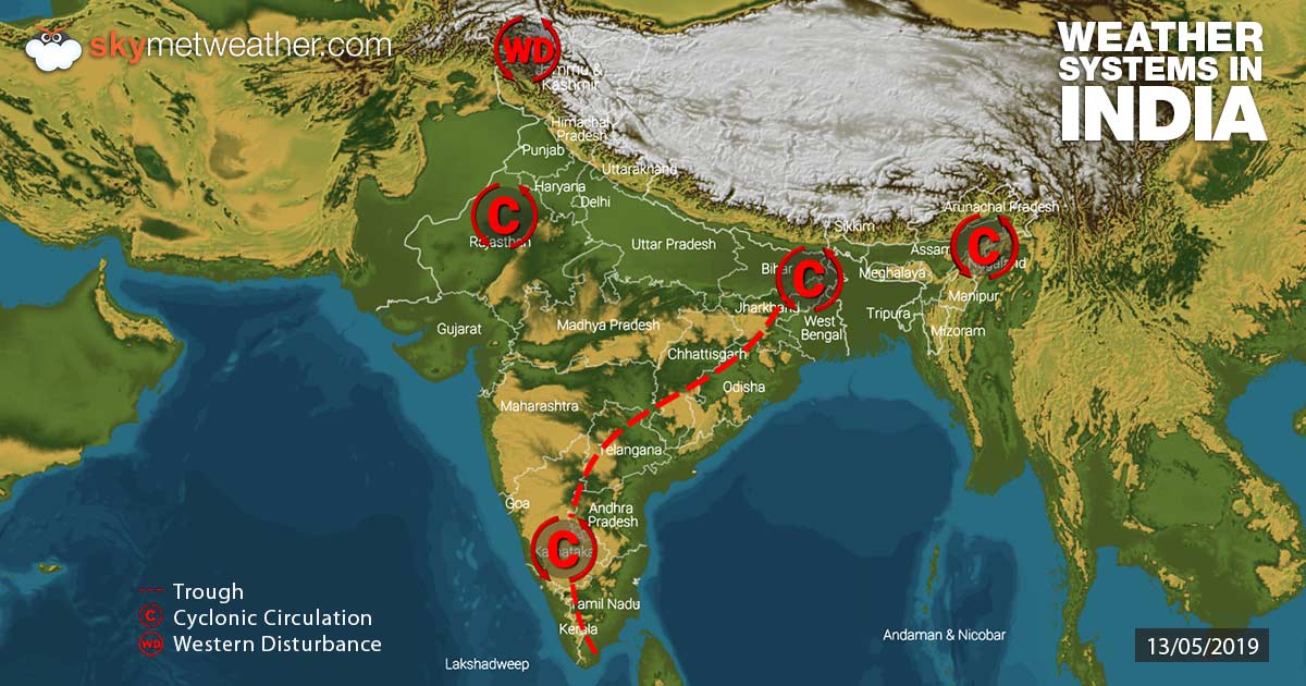 Weather Forecast For May 15 Across India | Skymet Weather Services