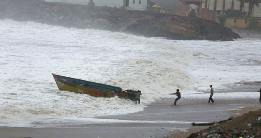 Cyclone Vayu veraval