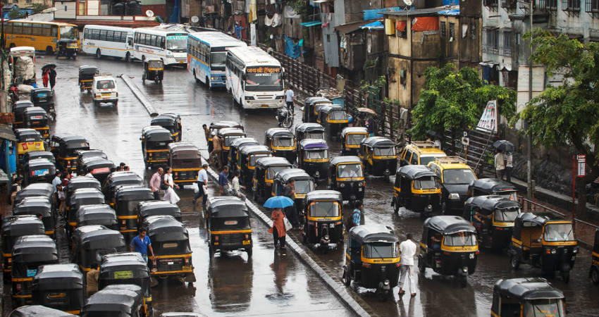 Rain in East India