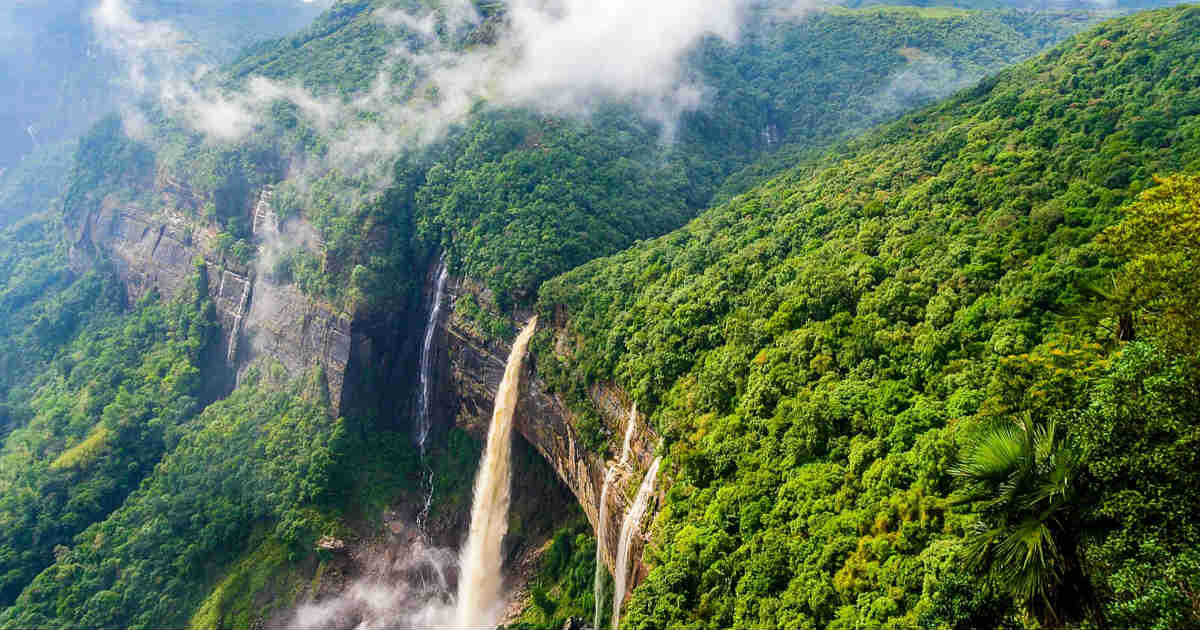 Meghalaya Cherrapunjee rains fb