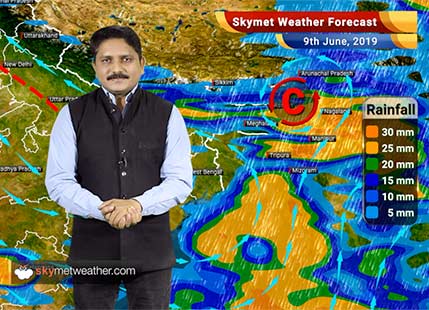 Weather Forecast for June 9: Monsoon 2019 arrives in Kerala, to reach northeast India soon