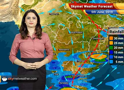 Weather Forecast for June 5: Rain in Madhya Maharashtra, Marathwada and Konkan and Goa