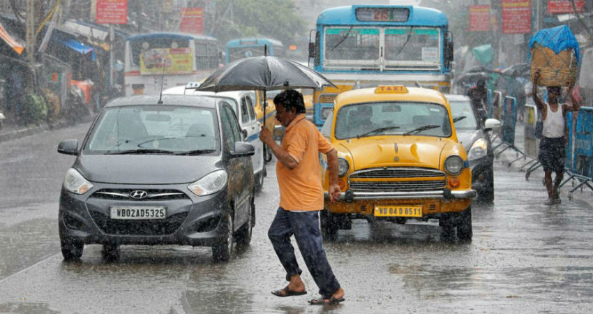 Rain in East India 