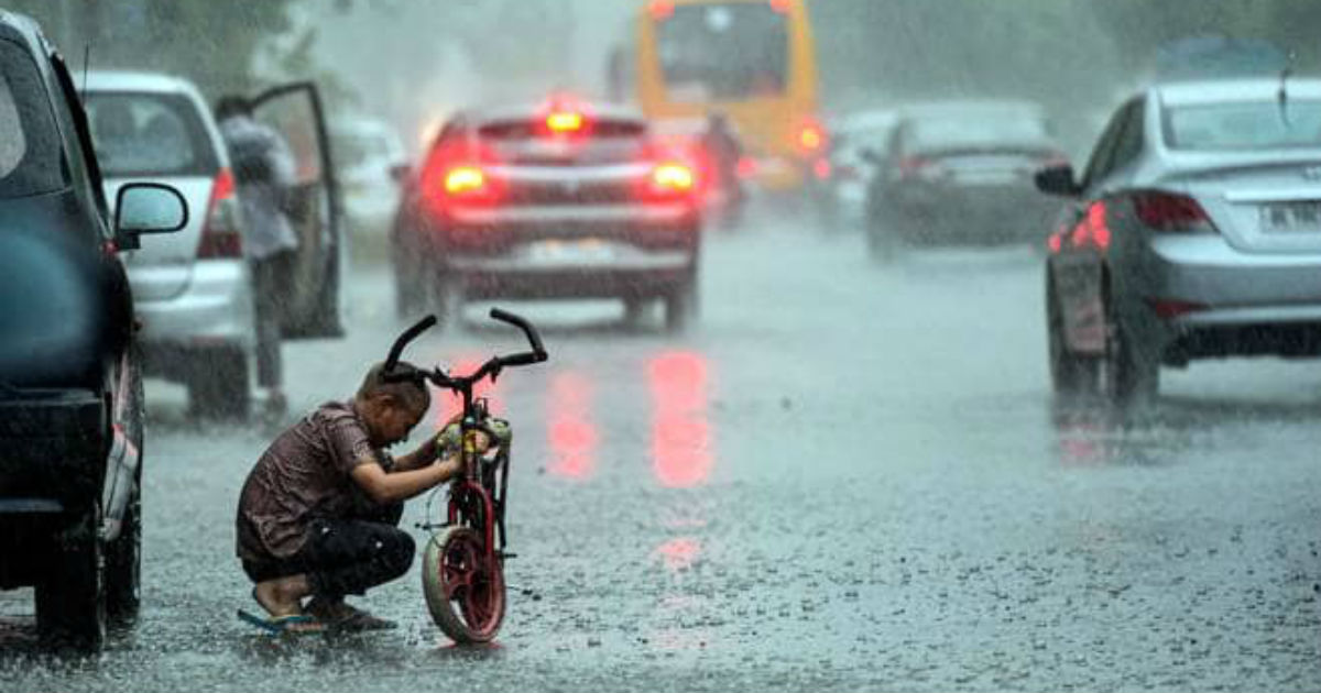 Delhi rains Monsoon rains-Business Today 1200