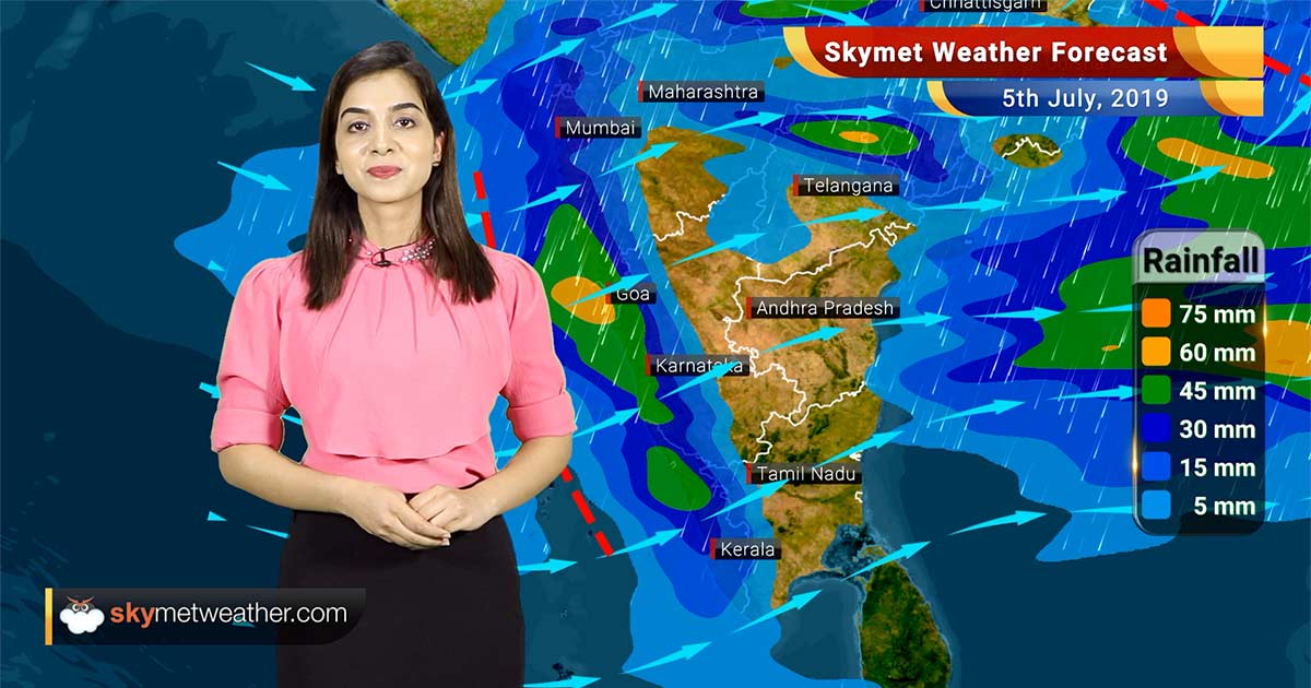 Weather Forecast July 5: Heavy rains over Shivpuri, Guna, Sagar, Damoh ...