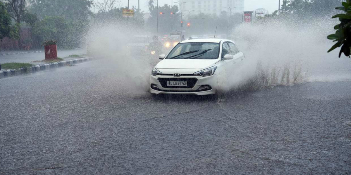 Rain in Udaipur