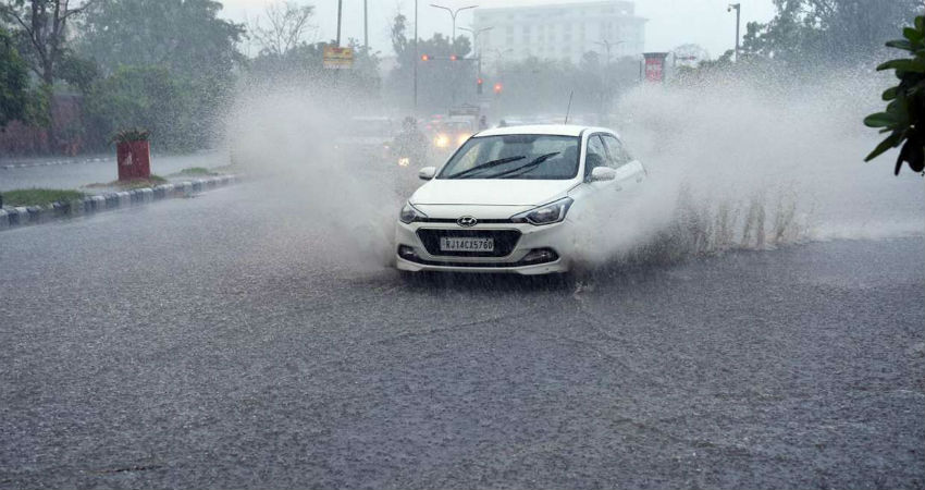 Rain in Udaipur 