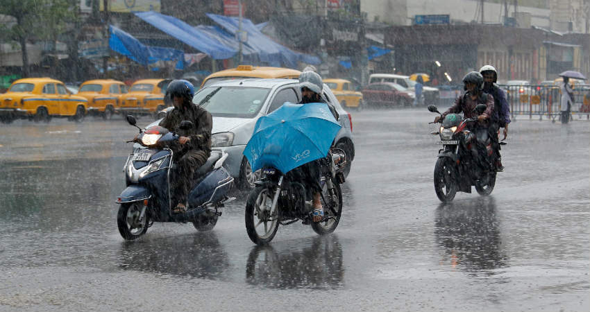 Monsoon Rains in West Bengal and Odisha