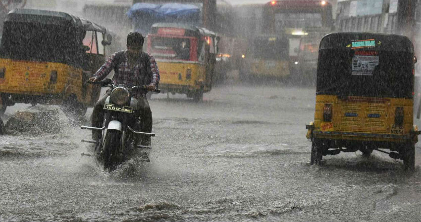 rain in Hyderabad