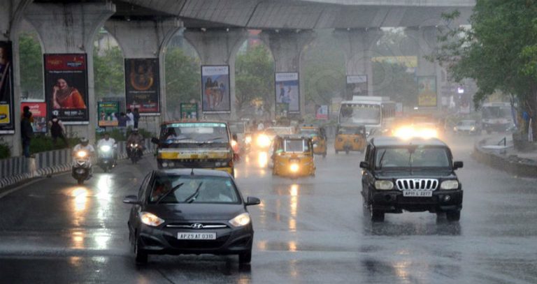 Rain in Hyderabad: Light Monsoon rains drench Hyderabad, showers to ...