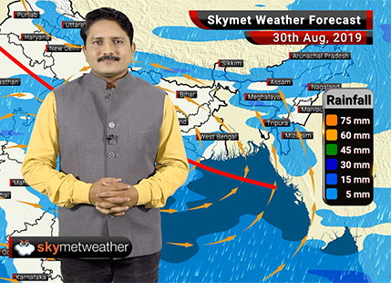 Weather Forecast Aug 30: Low Pressure reaches central India, Delhi rains to intensify from August 31