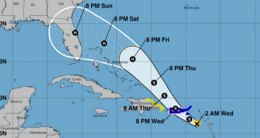 Tropical Storm Dorian and Erin