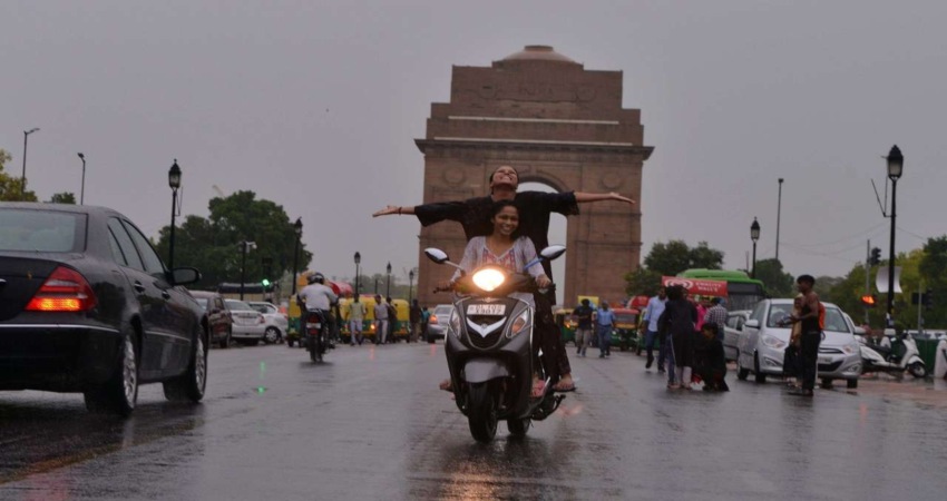 Rain in Delhi