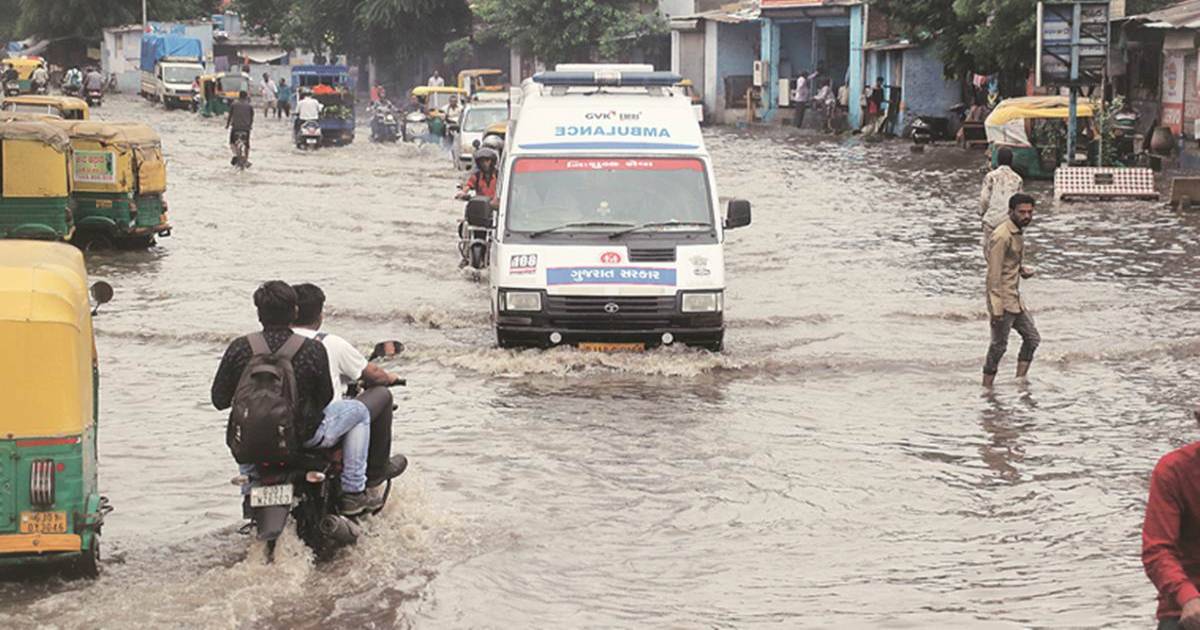 Rain in gujarat