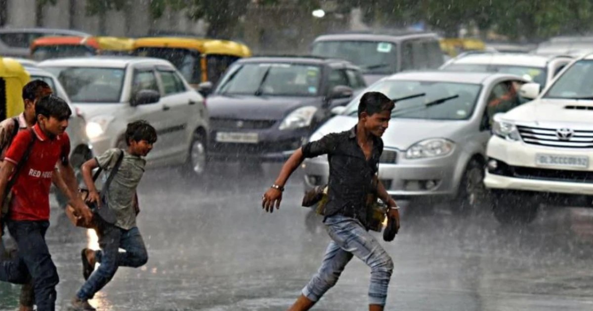 Delhi rain