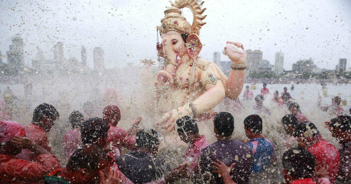 Mumbai Ganpati visarjan