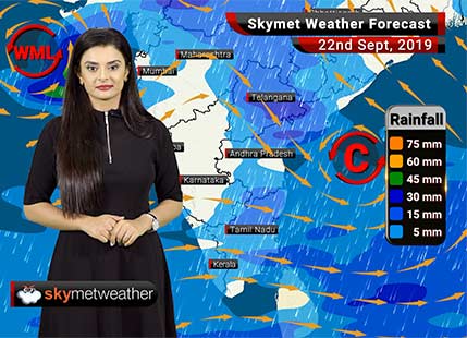 Weather Forecast Sept 22: Moderate rains to lash Ujjain, Porbandar, Tirupati, Vijayawada, Guwahati