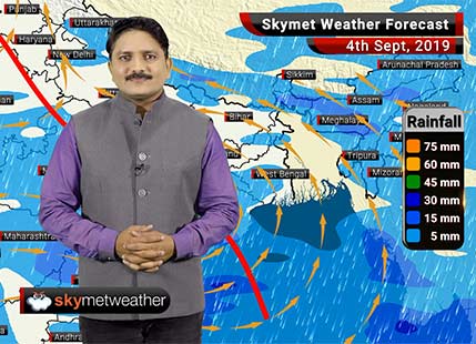 Weather Forecast Sep 4: Good Monsoon rains likely over Jabalpur, Nagpur, Surat, Vadodara, Mumbai and Udaipur