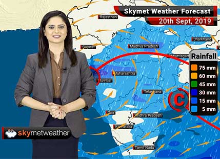 Weather Forecast Sept 20: Light to moderate rains in Vidarbha, moderate spells in Mumbai