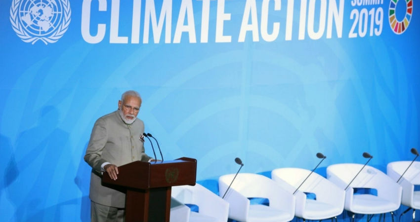 PM Modi at Climate Change summit 