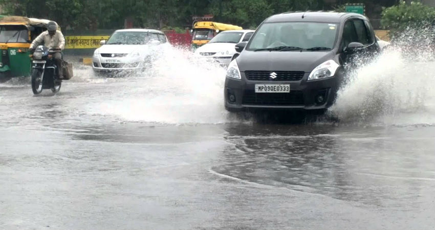 Rain in Indore 