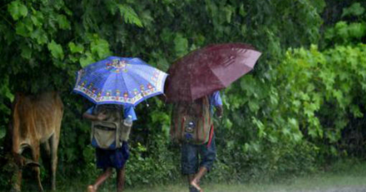 Rain in Northeast India