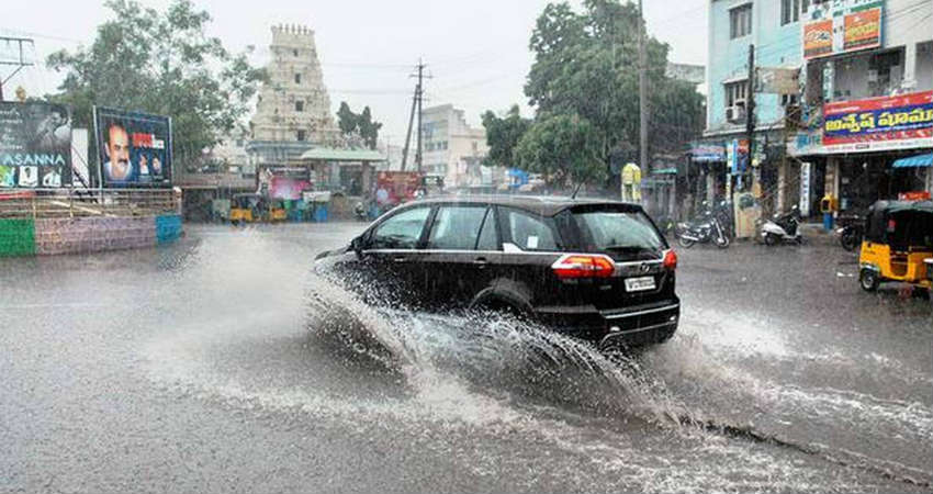 Rain in Hyderabad