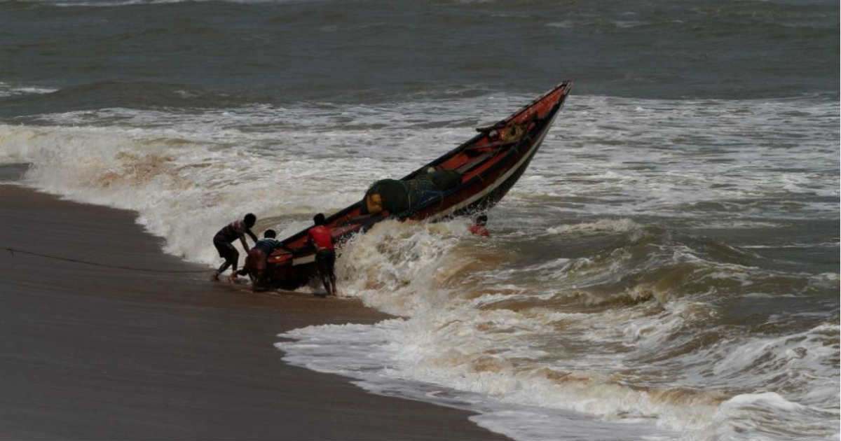 cyclone in India