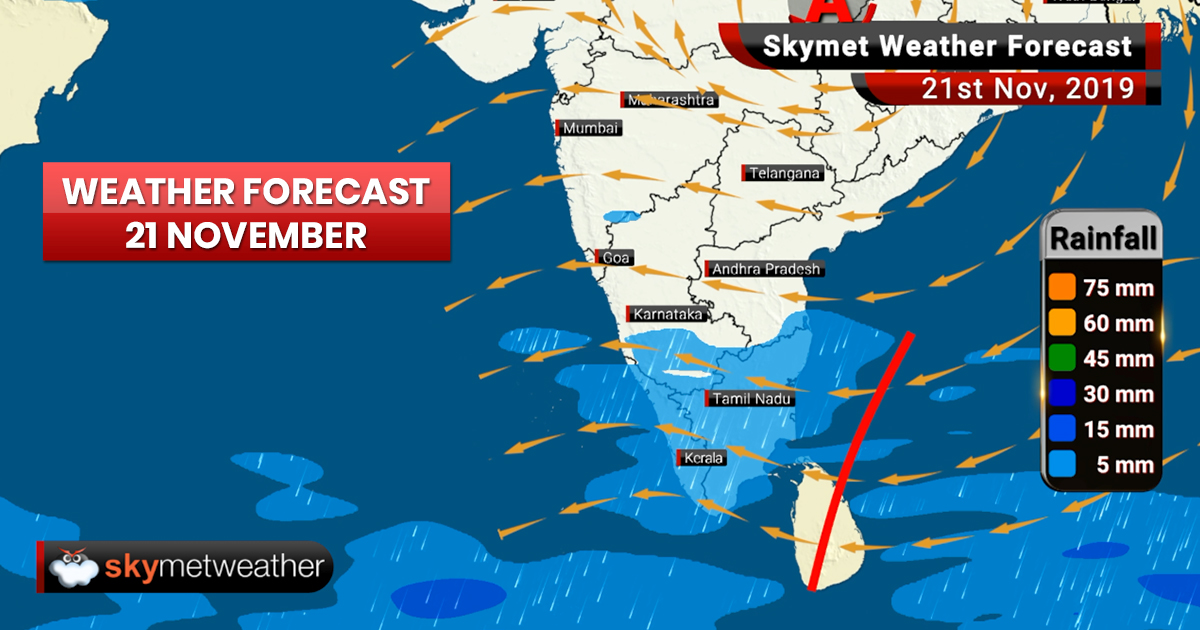 Weather Forecast Nov 21: Heavy rain, snow likely in Jammu and Kashmir, Ladakh, Himachal