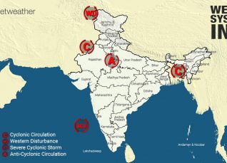 Fresh Western Disturbance to give good rain in the hills of North India ...