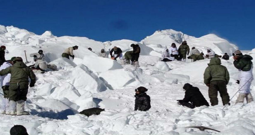 avalanche in siachen 