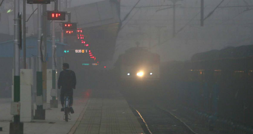 fog in Northwest India