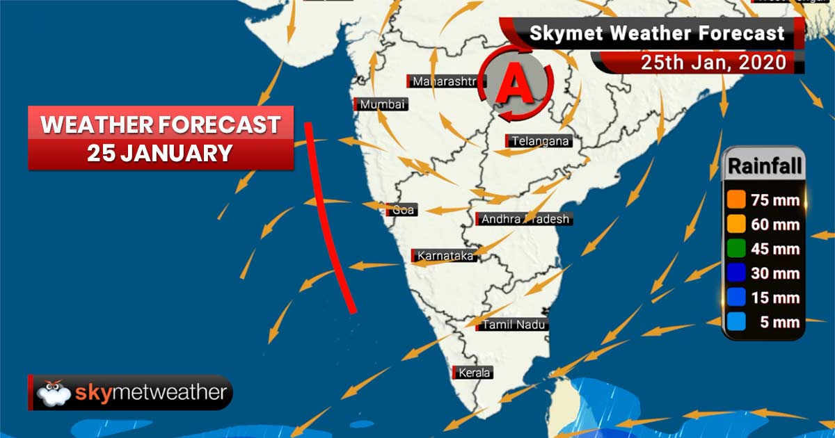 Weather Forecast For January 25 : Latest News And Update On Weather ...