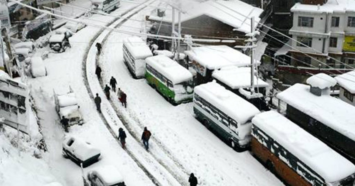 hills snowfall