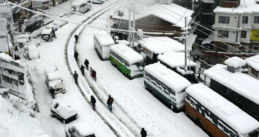 hills snowfall