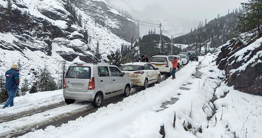 hills snowfall 