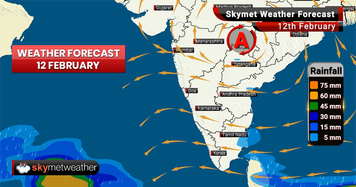 Weather Forecast for Feb 12: Cold wave to abate from northern plains, fog likely in East India