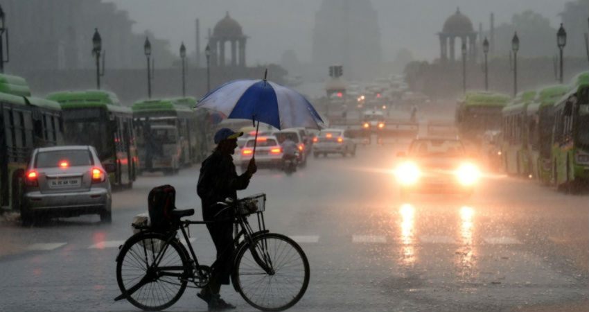 Delhi rains