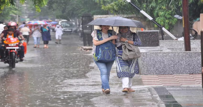 Rain in East India