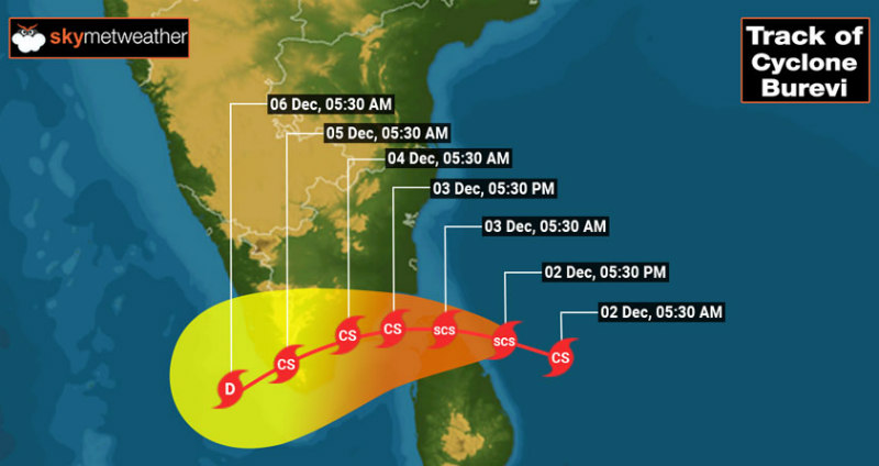 Severe Cyclone Burevi