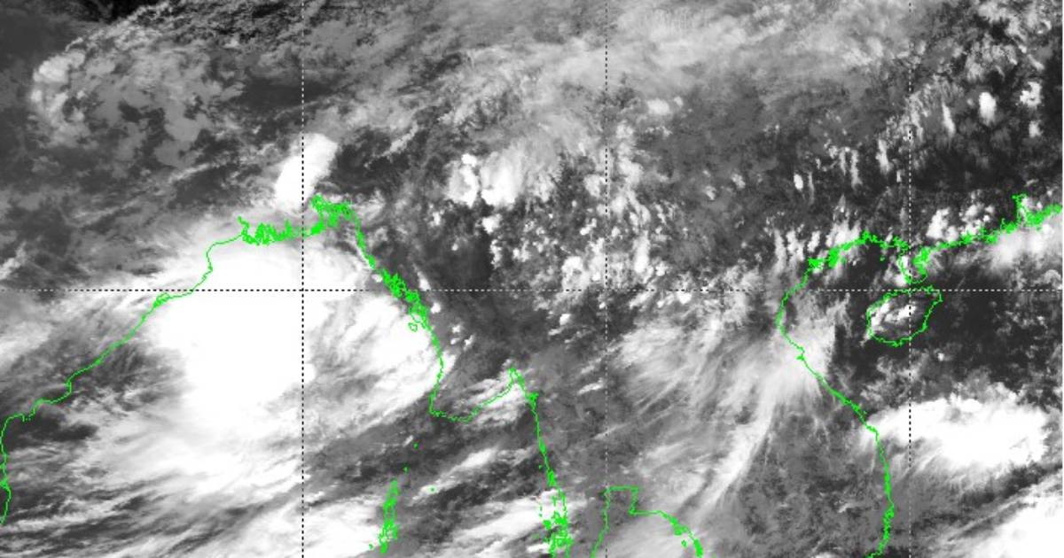 Low Pressure over the Bay of Bengal