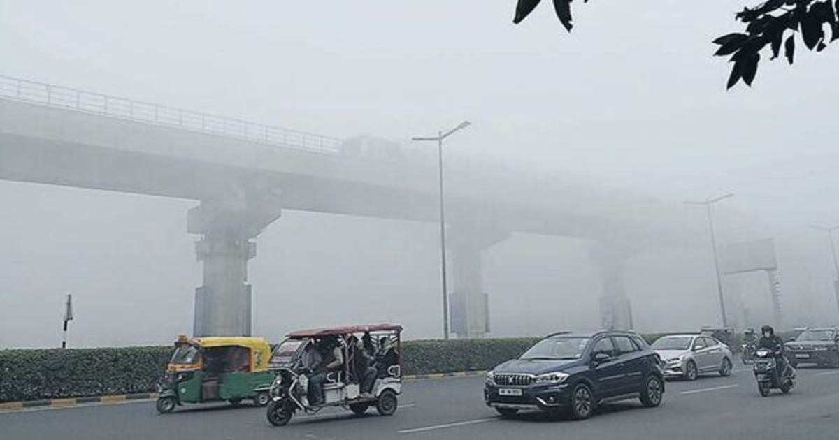 Fog in Delhi