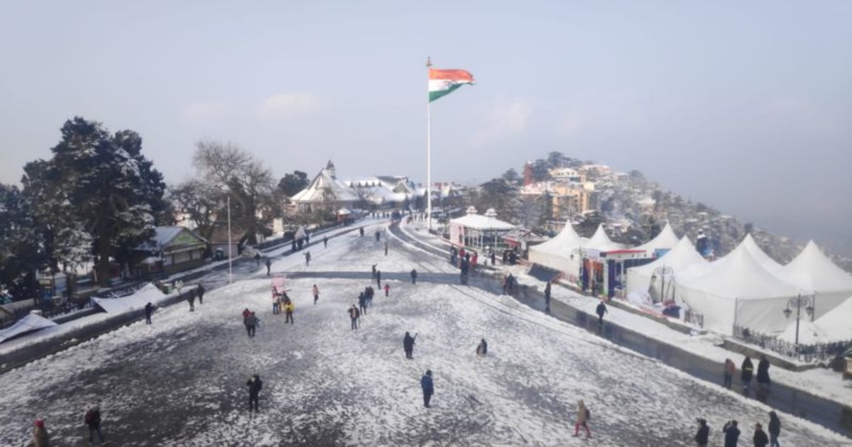 Snow in Shimla