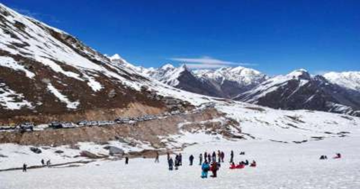 Snowfall in India