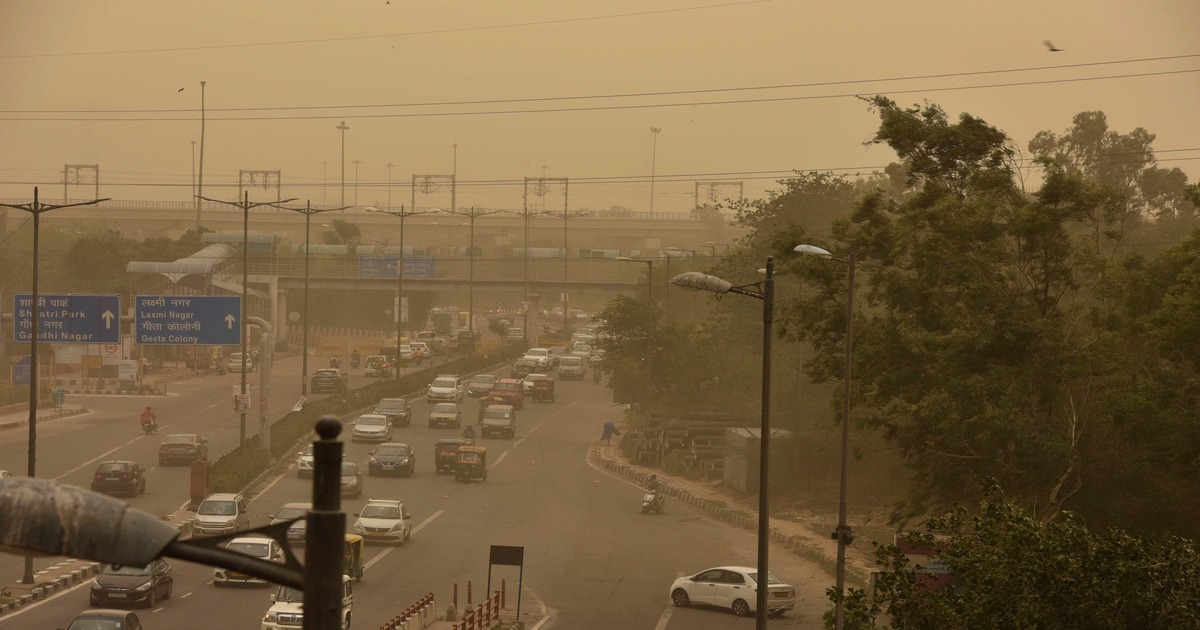 Delhi Dust Storm