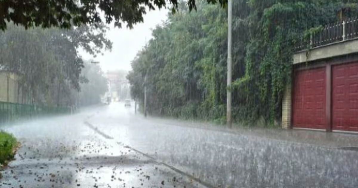 heavy monsoon rain