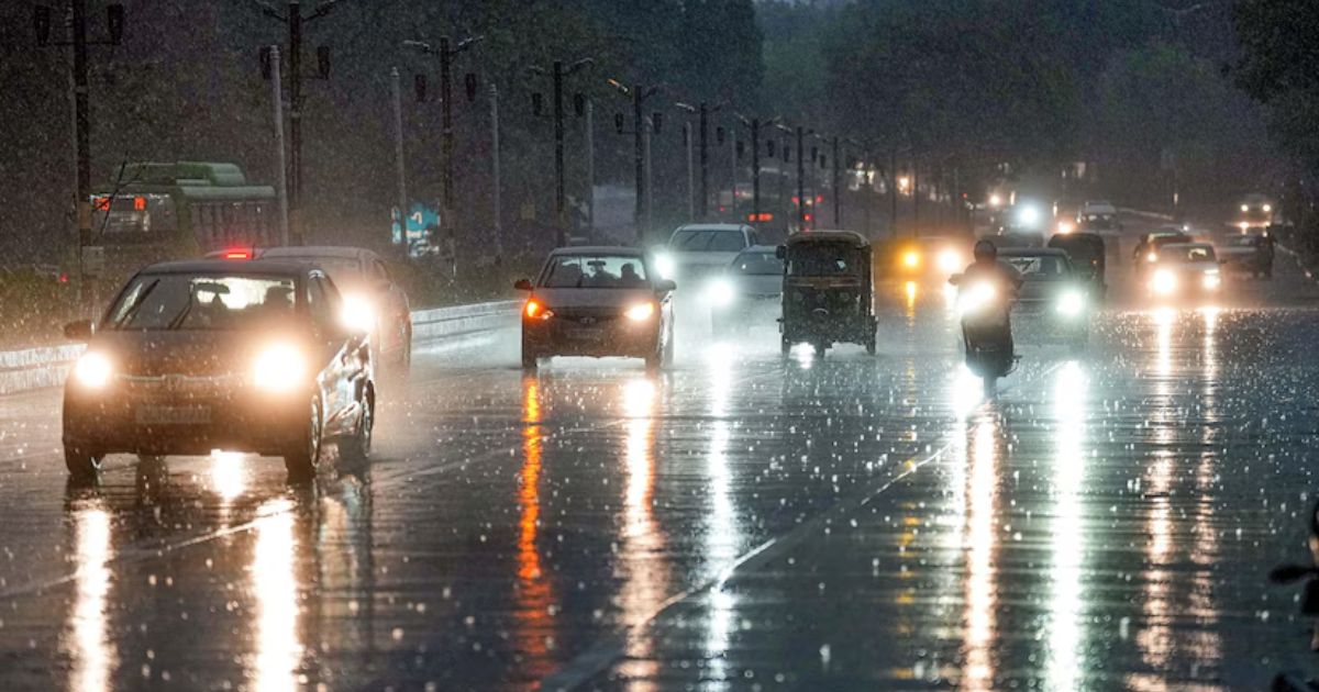 Heavy rain in Gujarat